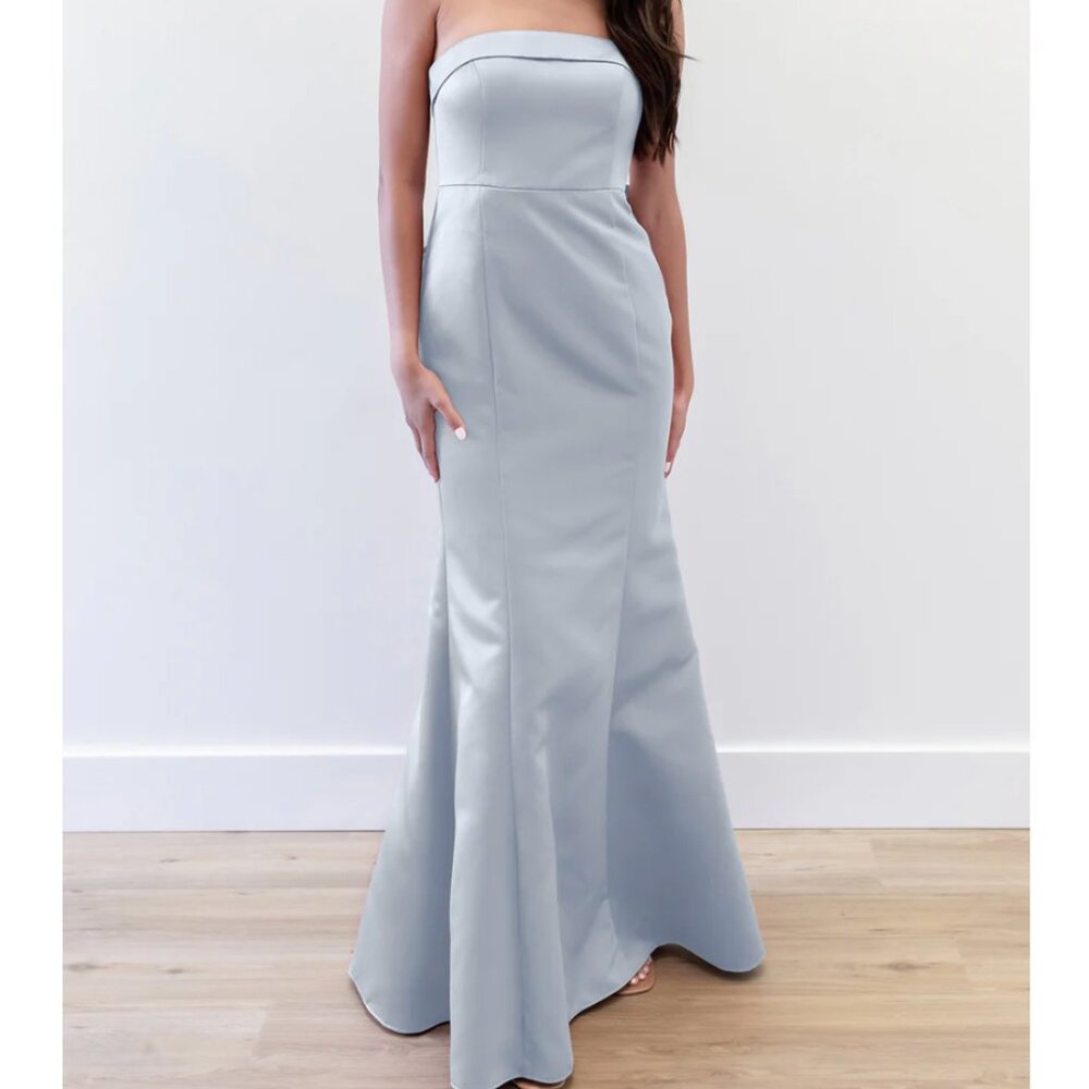 Wtoo Bridesmaid Dress Ayla 361 - Blissful Blue